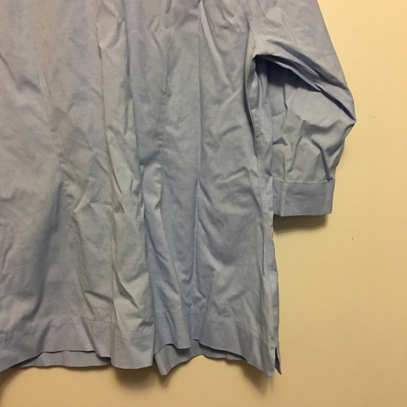 Eddie Bauer Chambray Dress Blouse - Picture 7 of 8